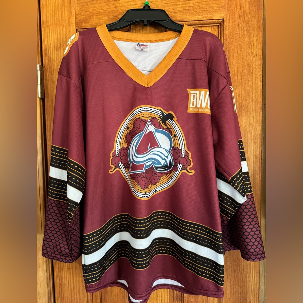 Limited Edition Colorado Avalanche Fourth Wing Night Hockey Jersey